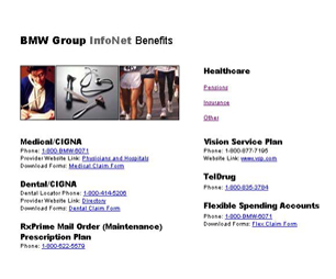 BMW Infonet Healthcare
