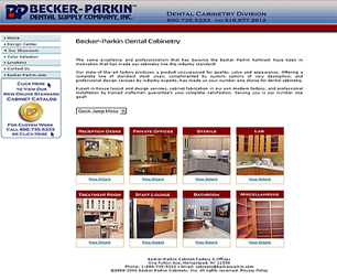 Becker Parkin Dental Cabinets